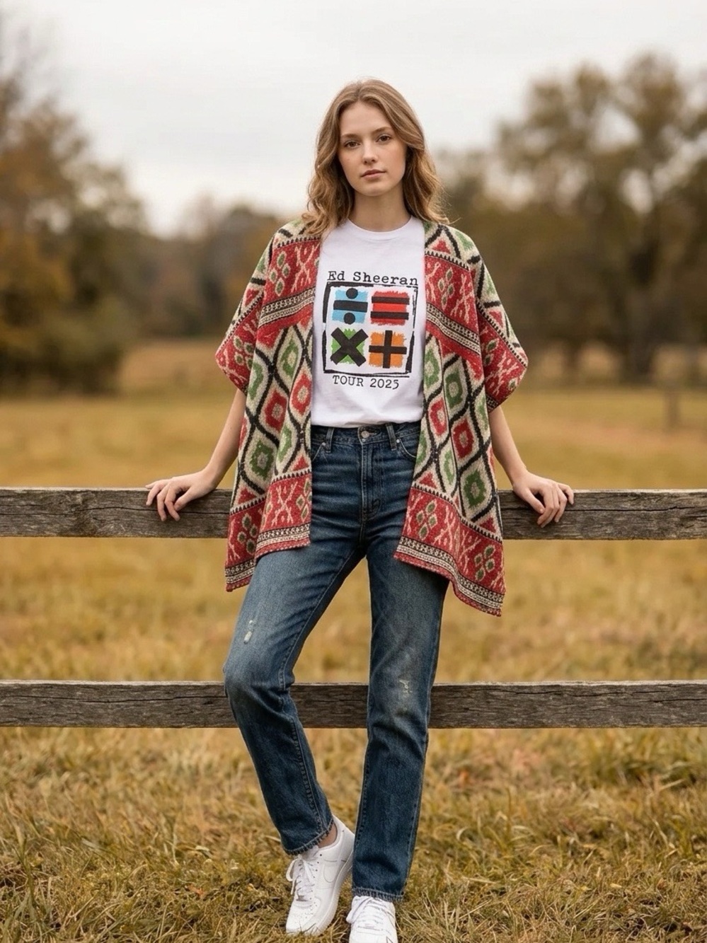 Handcrafted Upcycled Ed Sheeran Kantha Tunic NWT One Size